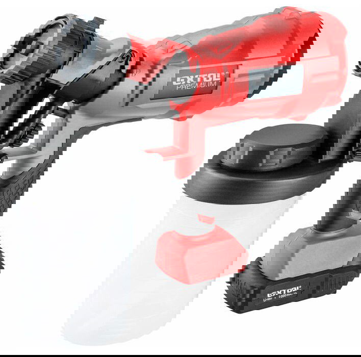 Extol 8891862 akkumulátoros festékszóró pisztoly (1 x 2.0 Ah Li-ion akkuval) termék fő termékképe