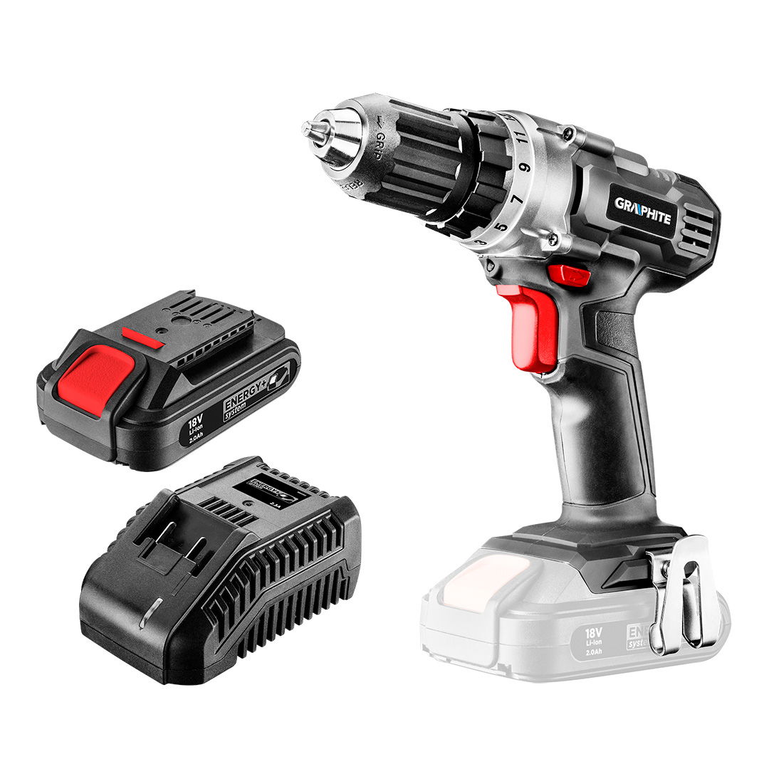 Graphite 58G000-SET1 akkumulátoros fúró-csavarozó (1 x 2.0 Ah Li-ion akkuval) termék fő termékképe