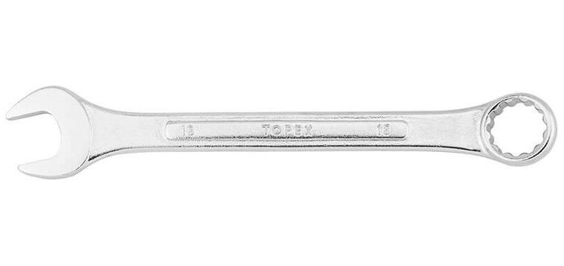 Topex 35D390 csillag-villáskulcs, 18 mm termék fő termékképe