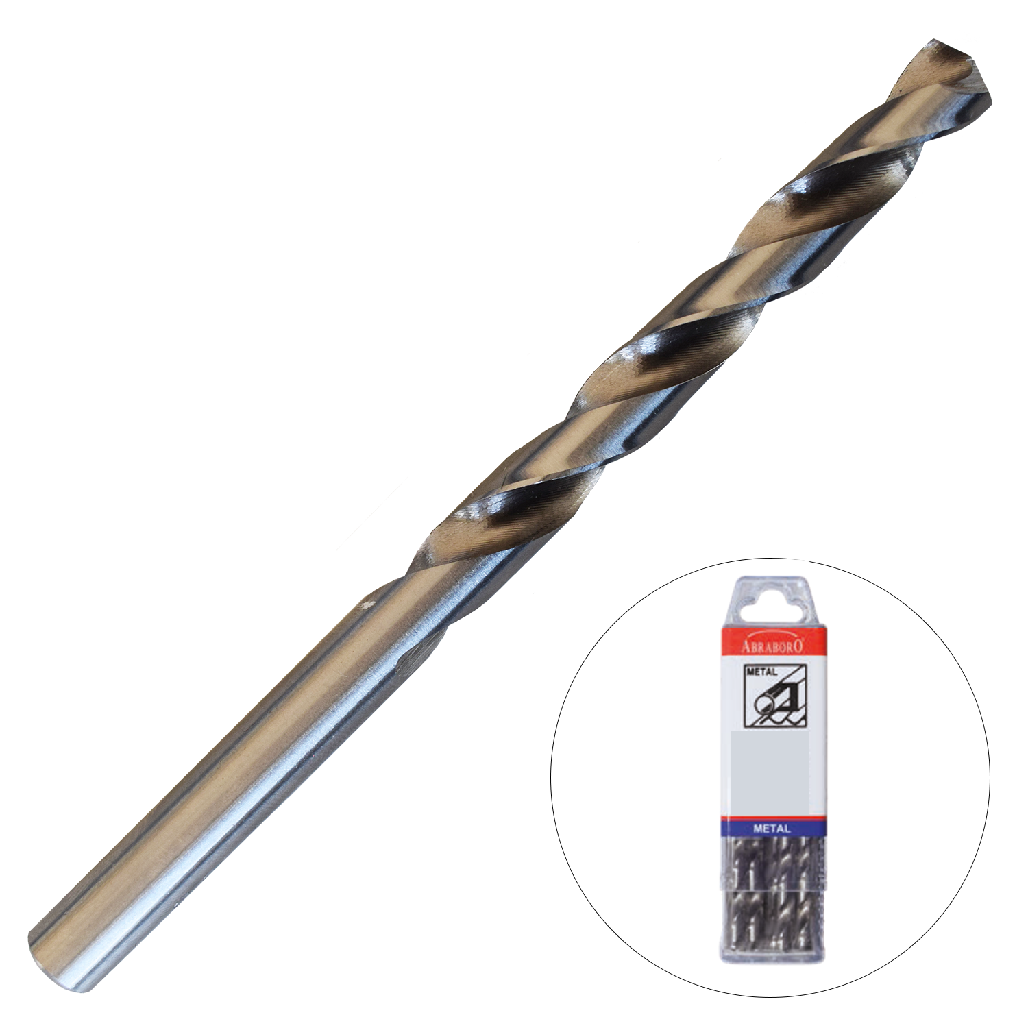 Abraboro 5.5 x 93 / 57 mm HSS-GS fémfúró X-Pack, 10 db/csomag termék fő termékképe