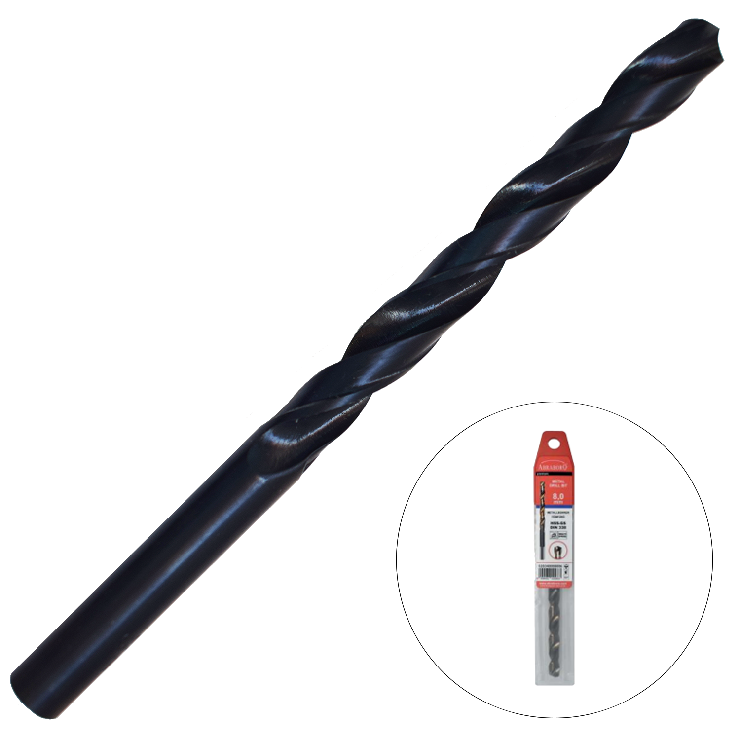 Abraboro 4 x 75 / 43 mm HSS-R fémfúró EV-Pack, 2 db/csomag termék fő termékképe