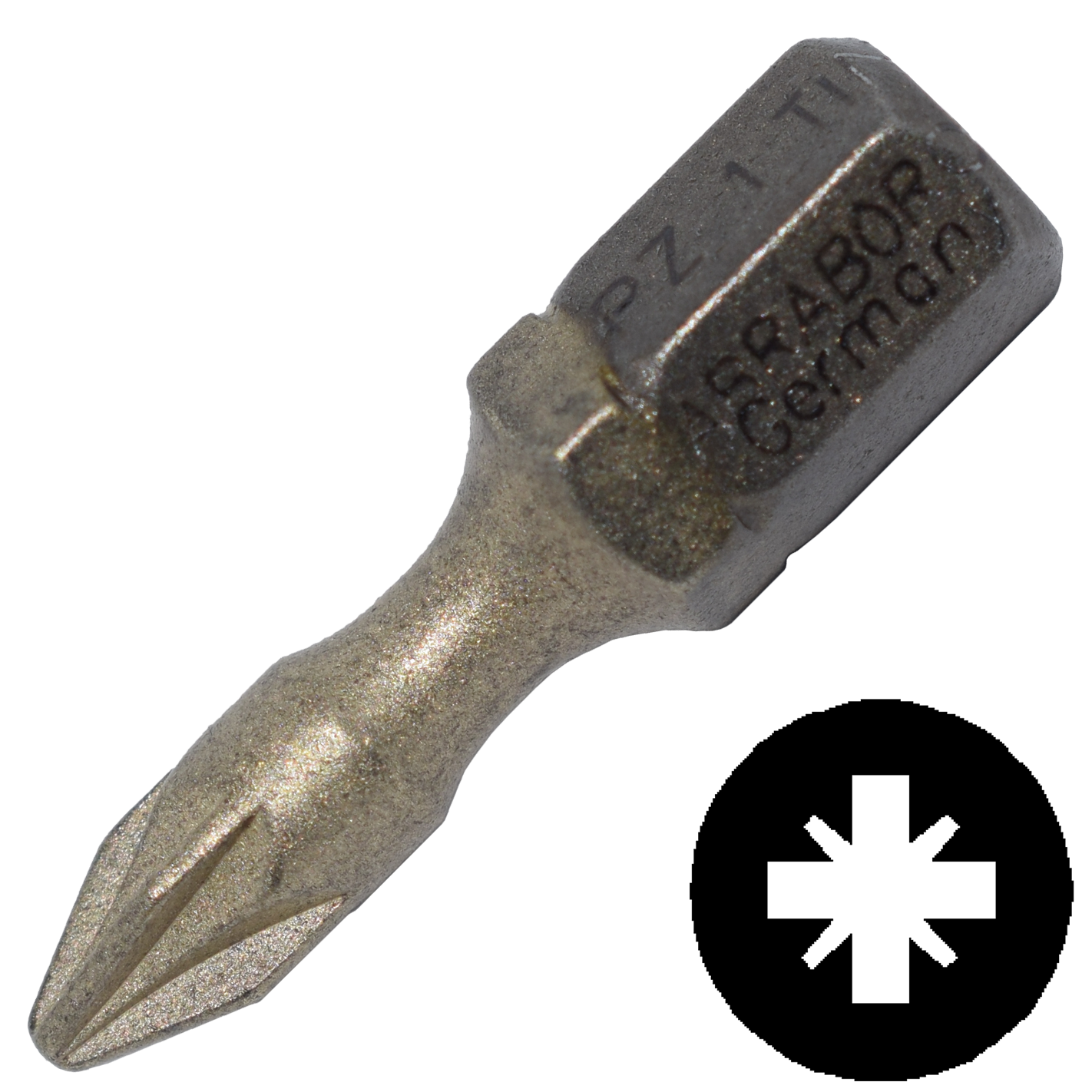 Abraboro PZ 1 x 25 mm Pozidrive SUPRA-TIN bit, 10 db/csomag termék fő termékképe