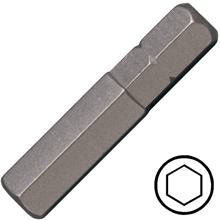 KENNEDY 7 mm hatszög csavarbehajtó bit 10 mm hatszög illesztéssel, 75 mm termék fő termékképe