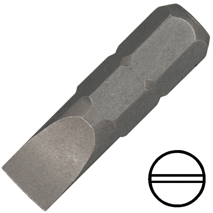 KENNEDY 5 mm hornyos csavarhúzó bit 1/4" hatszög illesztéssel, 25 mm termék fő termékképe