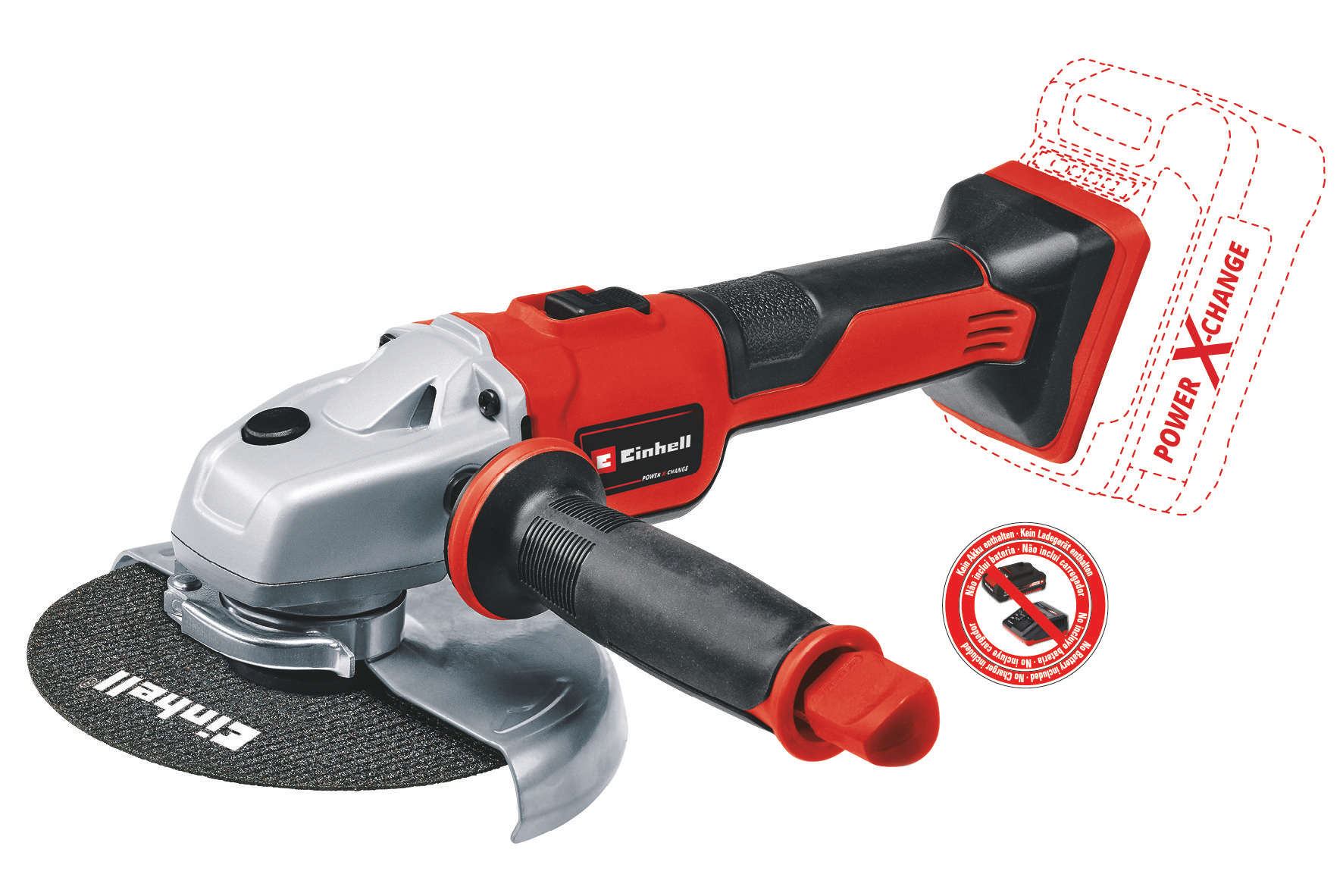 EINHELL AXXIO 18/150 Solo akkus sarokcsiszoló (akku és töltő nélkül) termék fő termékképe