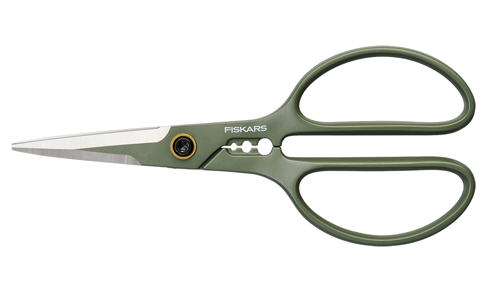 Fiskars Plant Care növényápoló olló tartóval termék fő termékképe