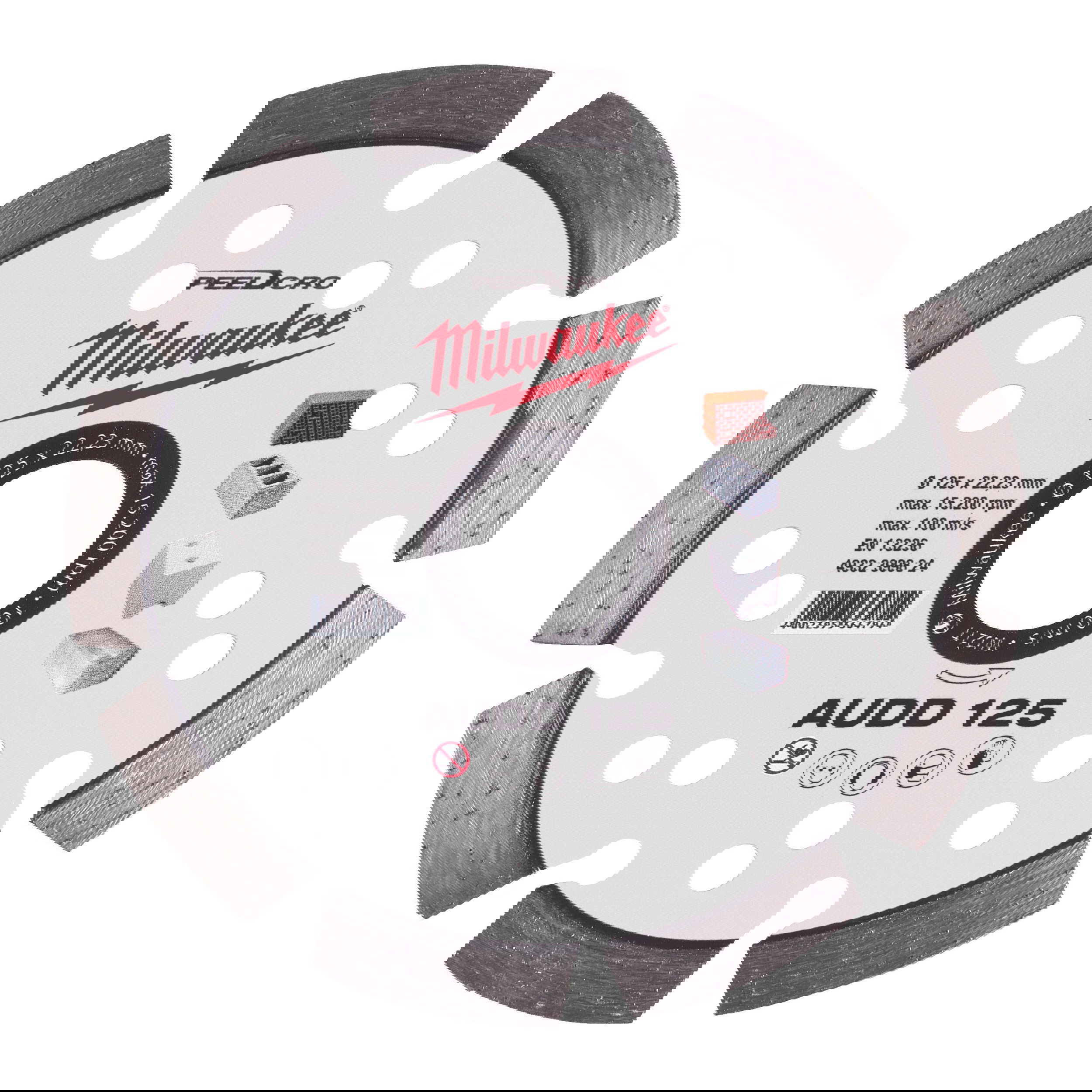 Milwaukee Speedcross AUDD gyémánt vágótárcsa, Ø125 mm termék fő termékképe