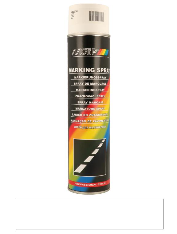 Motip Jelölő festék spray, fehér, 600 ml termék fő termékképe