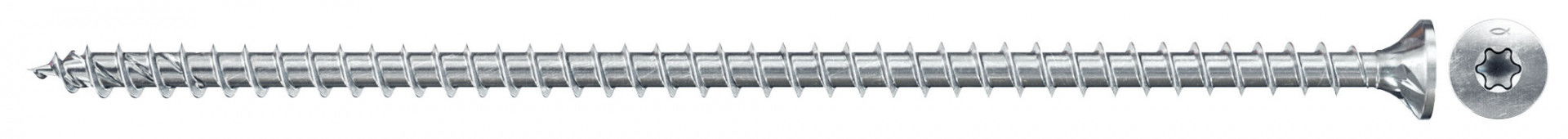 Fischer FPF II CTF 10.0 x 120 BC 50 süllyesztett fejű, kékre horganyzott, végigmenetes szerkezetépítő csavar TX behajtással, 50 db/csomag termék fő termékképe