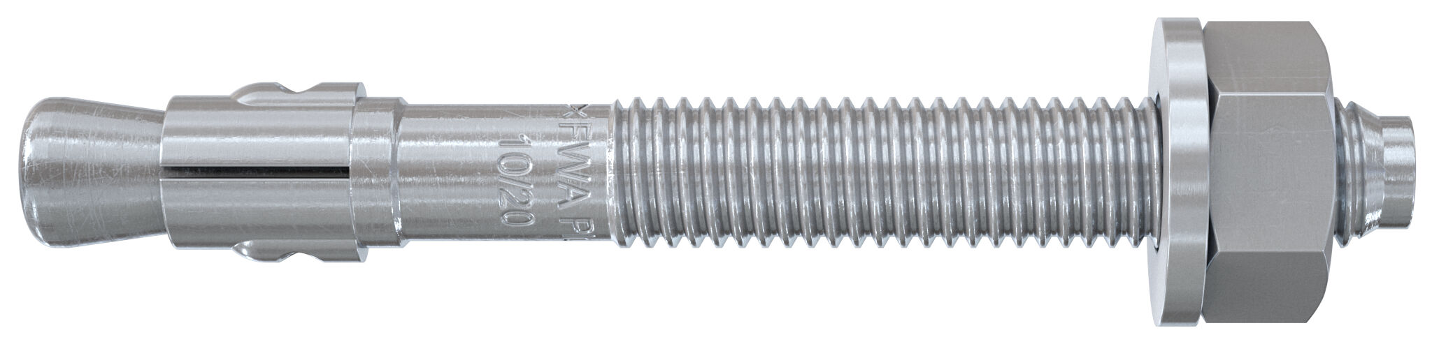 Fischer FWA Plus 16/25 zp horganyzott acél alapcsavar, 10 db/csomag termék fő termékképe