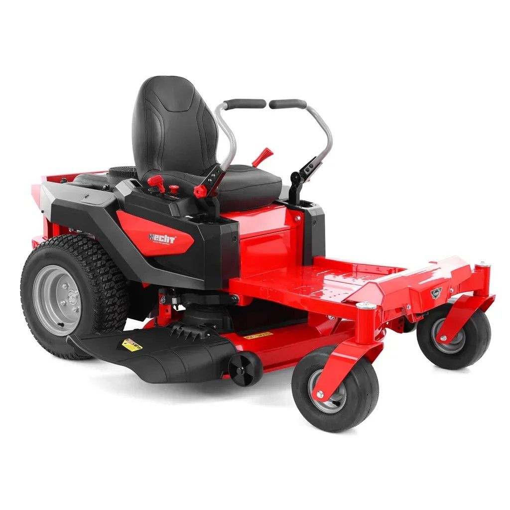 Hecht 5108 TWIN benzinmotoros kerti traktor oldalkidobóval termék fő termékképe